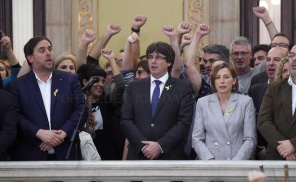 La Fiscalía se querellará en el Supremo y la Audiencia Nacional por rebelión