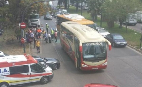 Un nuevo accidente en la avenida del Cid se salda con 9 heridos