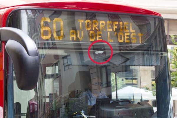 Autobuses de la EMT llevarán cámaras para poder multar en el carril bus