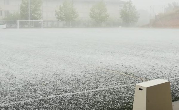 Las tormentas descargan con fuerza en Valencia