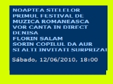 Oferta especiala pentru primele 1000 de villete vandute  pana indata  de 1 mai- 25 euro