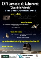 XXIV JORNADAS DE ASTRONOMÍA “CIUDAD DE PALENCIA”