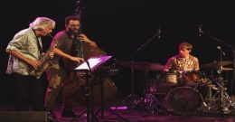 Perico Sambeat, Marc Miralta y Martin Leiton