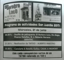 Desfile de peluquería. Djs, animación y regalos