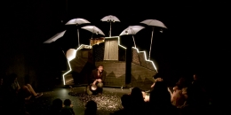 Teatro infantil. 30 elefantes bajo un paraguas