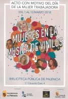 Exposición "Mujeres en la música de vinilos"