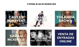 V FESTIVAL DE JAZZ DE PALENCIA 2018