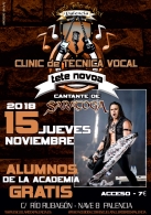 Tete Novoa en Palencia. Clinic de voz