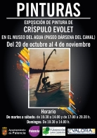Exposición de pinturas Críspulo Evolet
