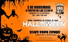 Escape room zombie