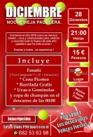 Padel. Nochevieja Padelera