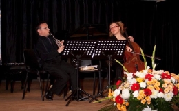 Concierto de clarinete y violonchelo a cargo del dúo "Santor-Gilort"