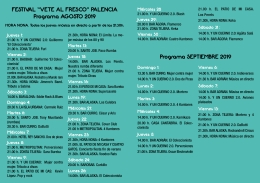 Vete al fresco Palencia
