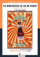 "UN CIRCO MUY TIRITI TRAUN" DE LUÁRTICA. LA BIBLIOTECA SE VA DE FERIA