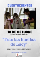 CUENTACUENTOS "TRAS LAS HUELLAS DE LUCY" DE ALBERTO SAN MARTÍN