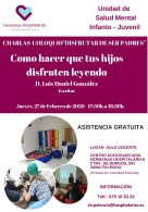 Charla coloquio del ciclo ‘Disfrutar de ser padres’