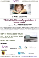 Charla-coloquio sobre Dislexia y TDAH