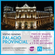 Visitas guiadas y gratuitas al Palacio de la Diputación