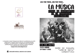Grupo de Cámara "Arsis Nova" en Palencia