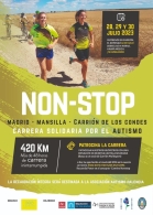 CARRERA NON STOP ( MADRID -MANSILLA- CARRIÓN DE LOS CONDES )  CARRERA SOLIDARIA POR EL AUTISMO