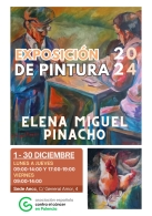 Exposición cuadro de Elena Miguel Pinacho ( grupo de artistas Thieldon)
