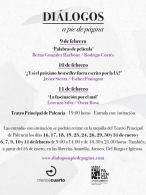 Diálogos a pie de página