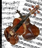 Puestas de Sol: "Dúo de Violines", Alicia Santos y Carlota Alonso.