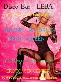 Noche Drag. DISCO  BAR  LEBA