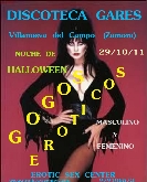 Noche de Halloween.   DISCOTECA GARES