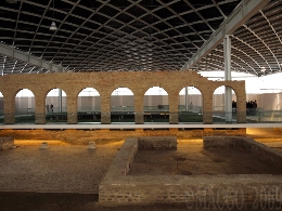 Exposición sobre la Villa romana de La Olmeda
