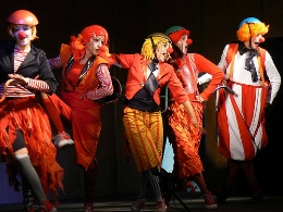 DIA DE LA MADRE. Comedia musical infantil «Payasos en Peligro»