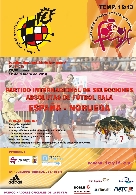 Fútbol Sala. Selecciones Absolutas. España - Noruega
