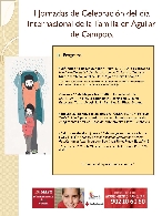 I Jornadas de Celebración del Día Internacional de la Familia