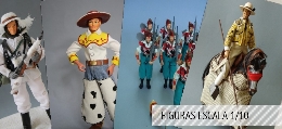 Exposición "Muñecos en la Historia" (Madelman customizado)