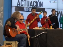 Concierto del  Grupo de Musicoterapia "Palo de Lluvia" (Fundación Personas-ASPANIS) y de percusión "Pez-Q Percu" (Conservatorio de Música)