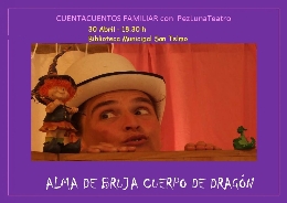 Cuentacuentos: "Alma de bruja, cuerpo de dragón", de Pez Luna.