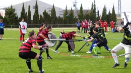 Jugger: Juego de estrategia con armas blandas