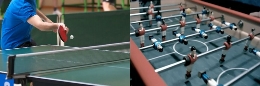 Torneo de futbolín y ping-pong
