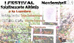 I FESTIVAL TEATRO ENCOARTE-ALKIMIA