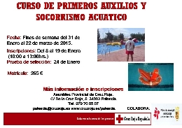 Curso Primeros Auxilios y Socorrismo Acuático
