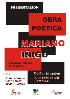 Presentación de la “Obra poética”, de Mariano Iñigo