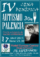 Cena Benéfica. Asociación Autismo Palencia