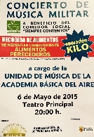 Concierto de Música Militar a beneficio del Comedor Social "Siempre Contentos"