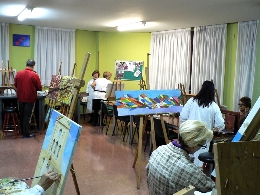 Arte abstracto y Haikus: Exposición de pintura de Chema Manzano