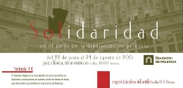 PUESTAS DE SOLIDARIDAD. ATERDECERES EN EL PATIO DEL PALACIO