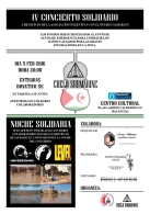 Concierto Solidario. Chelo Submarine