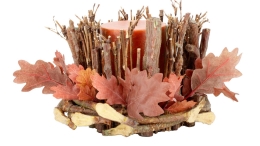 Decoración de elementos naturales, para niños de 6 a 14 años