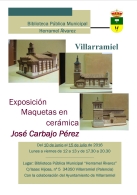 Exposición de maquetas en cerámica de iglesias de la provincia de Palencia, Burgos  y León.