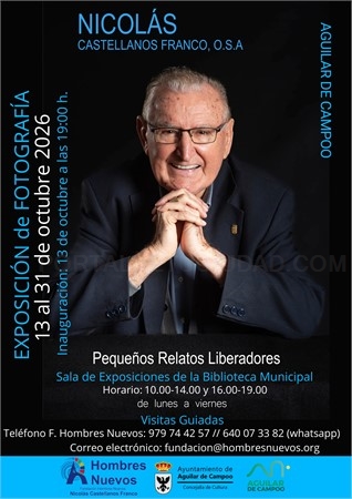 Exposición fotográfica sobre Nicolás Castellanos Franco, OSA