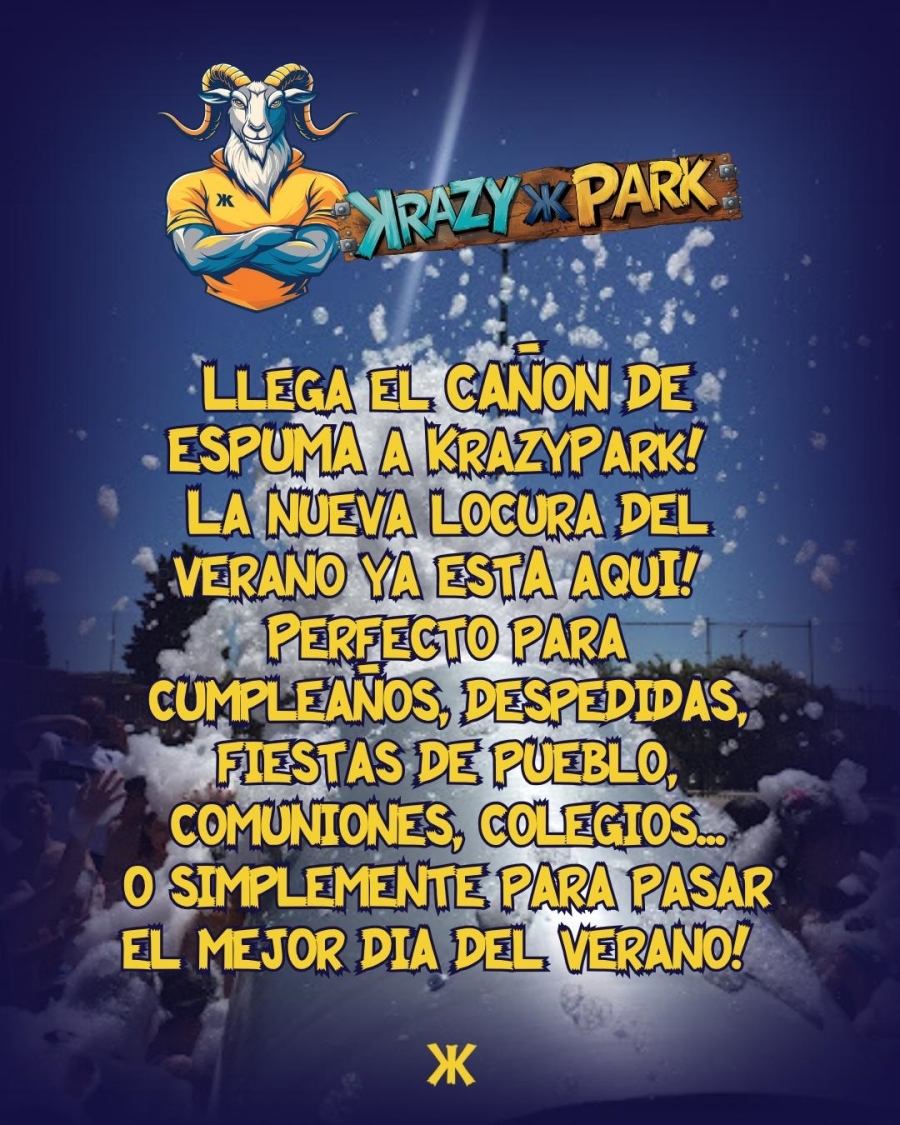 Fiestas de espuma Palencia